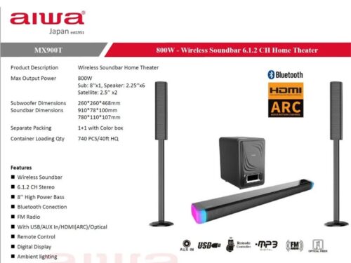 Aiwa MX900T Home Theater